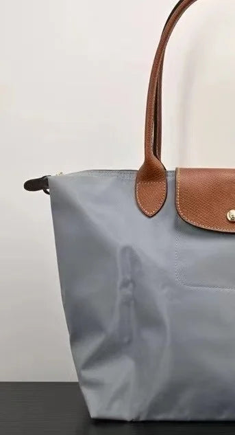 HOT Women Foldable hobo Bags Classics Lady Tote Bag Embroidered Shoulder Bags  Fashion Nylon Handbag Bag for travel