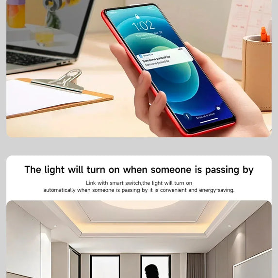 Tuya WiFi Zigbee PIR Motion Sensor Smart Home Human Body Infrared Detector Security Smart Life Works With Alexa Google Home