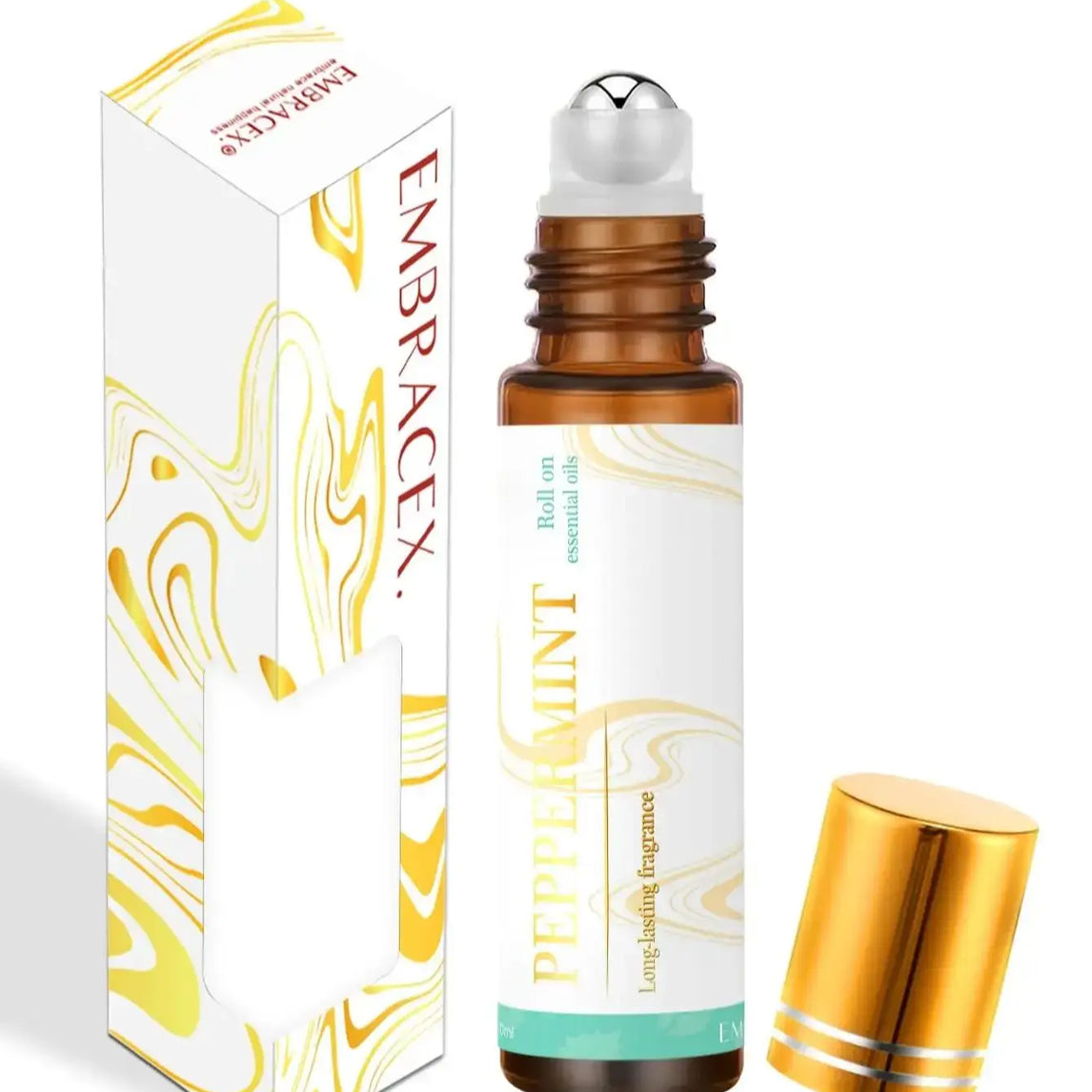 0.33fl.Oz Roller Essential Oils Fragrance Long Lasting Roll-On Essential Oils Gifts aromatherapy perfume Vanilla coconut