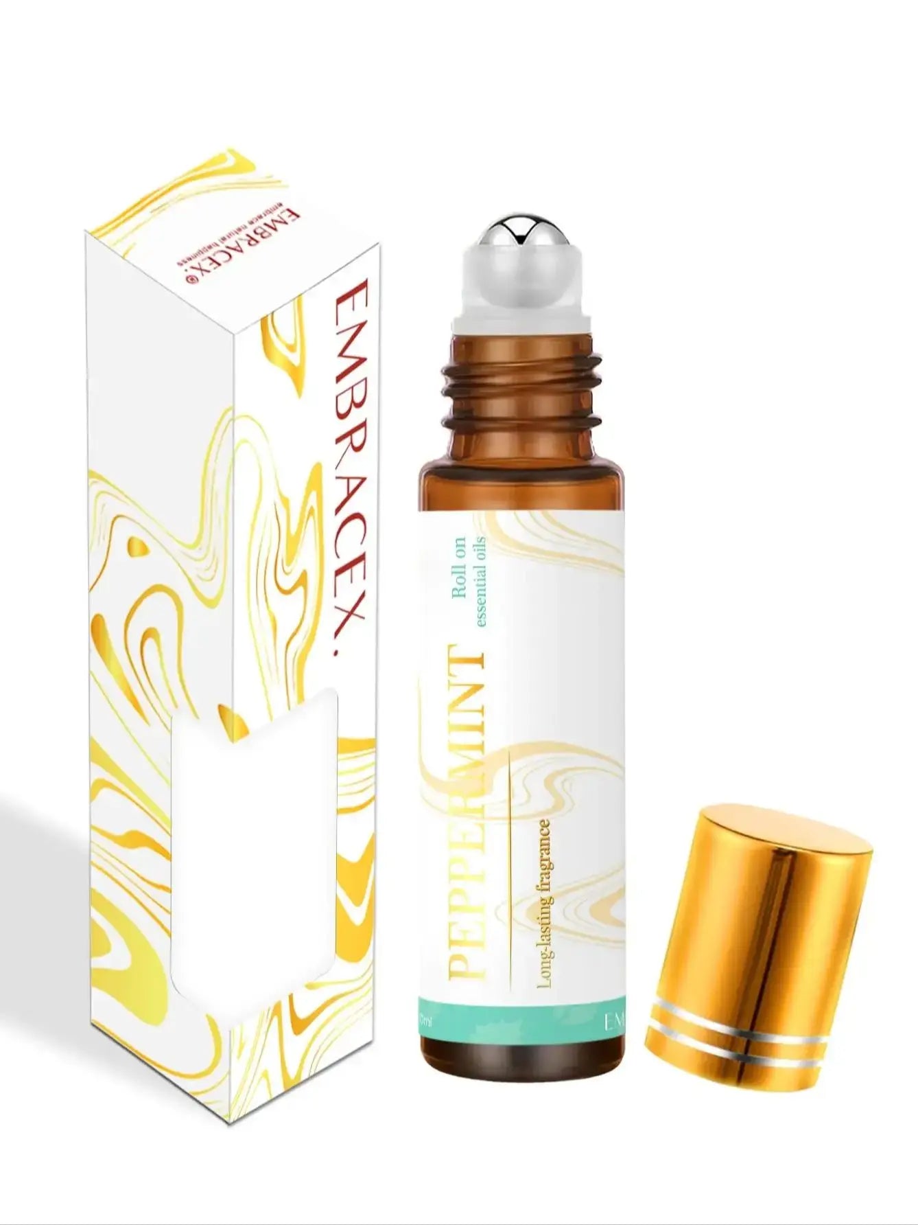 0.33fl.Oz Roller Essential Oils Fragrance Long Lasting Roll-On Essential Oils Gifts aromatherapy perfume Vanilla coconut