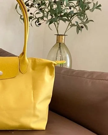 HOT Women Foldable hobo Bags Classics Lady Tote Bag Embroidered Shoulder Bags  Fashion Nylon Handbag Bag for travel