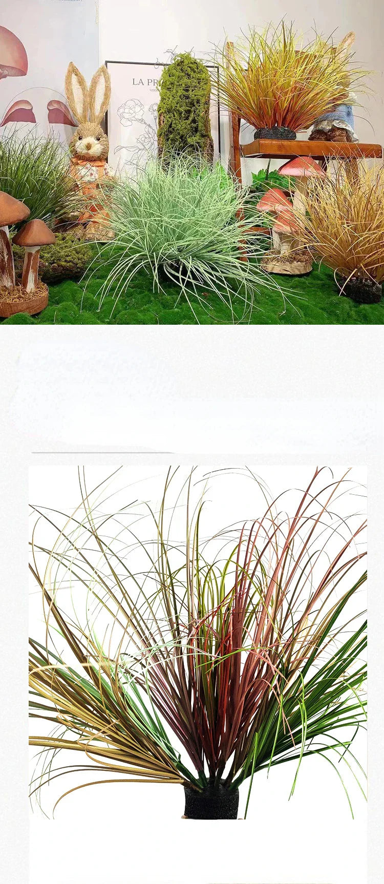 Fake Greenery Home Decoration Simulation Single Dandelion Indoor Simulation Plant Wall Simulation Green Onion Outdoor Decor