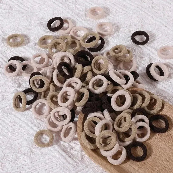 100/300/500pcs Girls Elastic Hair Bands Children Ponytail Hold Hair Tie Rubber Band Scrunchie Kids Hair Accessories for women