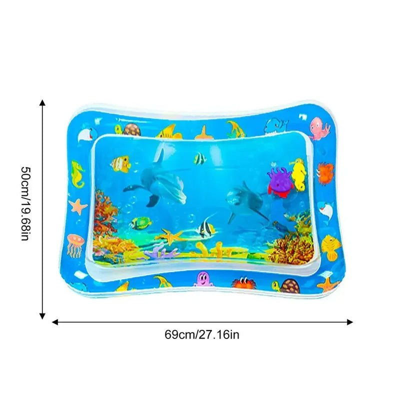 Pet Water Sensory Mat Filled with Scratch Resistant Pad Toy Summer Doghouse Cat House Ocean Flap Pad Thickened Scratch Resistant