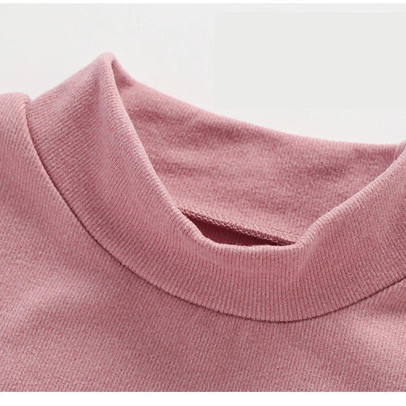 Autumn Winter Thermal Underwear Suit Girls Clothing Sets Boys Pajama Sets Baby No Trace Warm Sleepwear Candy Colors Kids Clothes