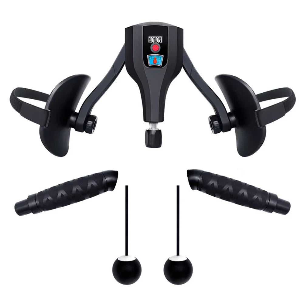 Pelvic Floor Muscle Trainer Pelvic Floor Exerciser with Counter Ergonomic Thigh Exerciser Non Slip 360 Degree Rotating for Women