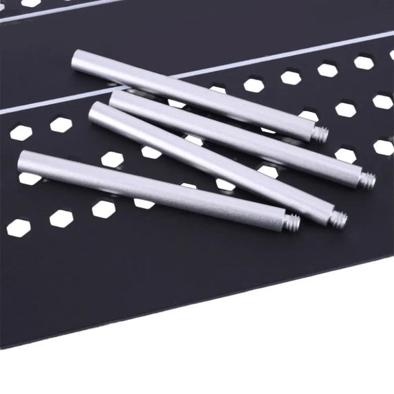 Aluminum Alloy Light Frame Extension Rod Camping Tabletop Light Stand Outdoor Camping Lamp Post for Camping Fishing Picnic BBQ