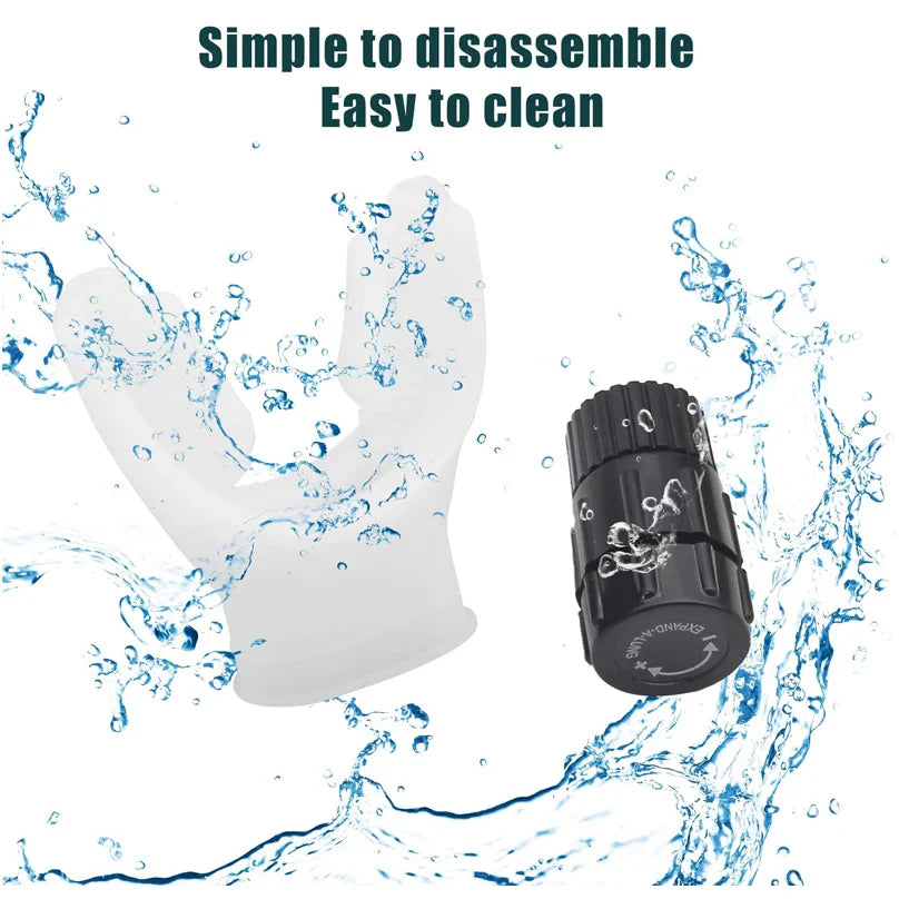 Breathing Trainer Lung Flexer Dropshipping Durable Fitness Exerciser Increases Lung Capacity Breath Adjustable Deep Breath