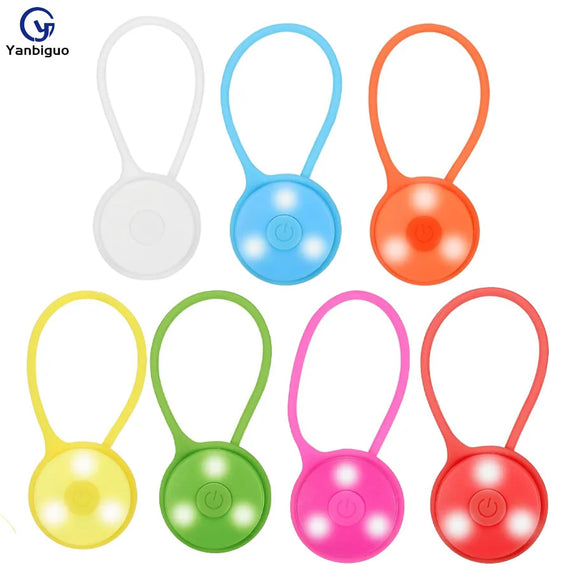 7pcs Outdoor Camping Lights,Small Night Lights,LED Backpack Lights, Safety Warning Lights,Tent Wind Rope Anti-Tripping Lights.