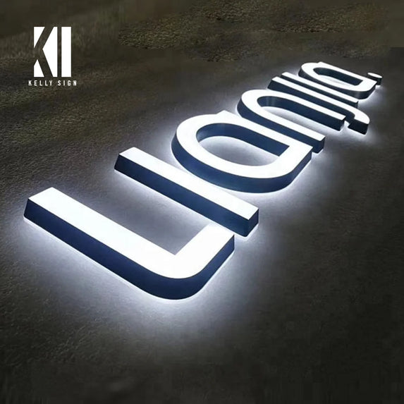 Coffee Led Illuminated Sign Shop Company Exterior Small Business Acrylic Signs Logo Indoor Custom Acrylic Signs