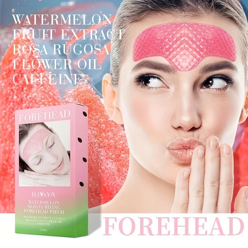 5pcs/set Hydrogel Patches Film Anti Wrinkles Remove Dark Circles Nourish Mask Moisturizing Lift Firming Skin Eyes forehead Care
