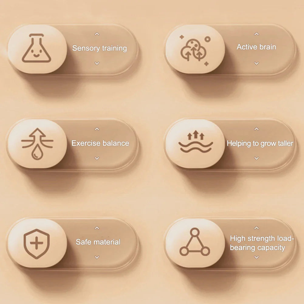 Panda Jumping Ball Exercise Balance Help Grow Tall Fitness Exercise Elastic Ball with Handle Outdoor Fun Bouncing Equipment