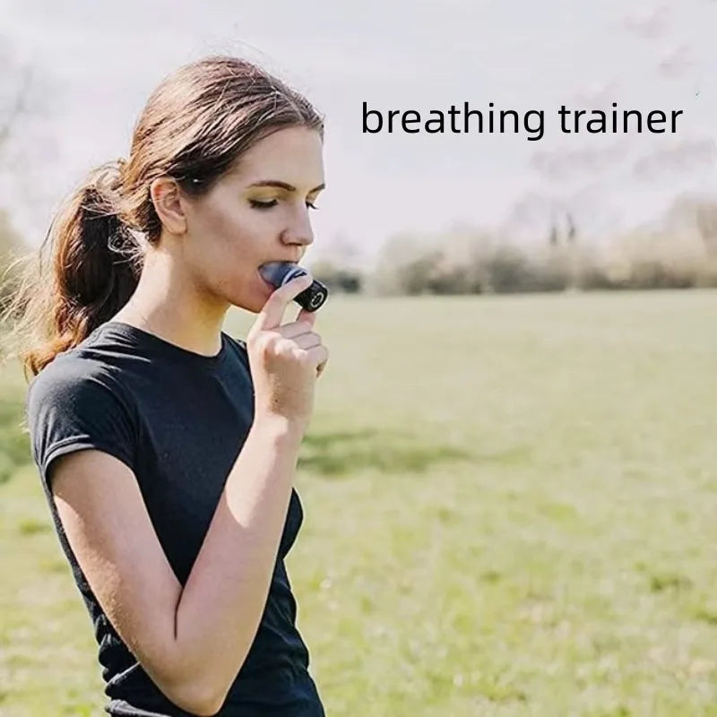 Breathing Trainer Lung Respirator Fitness Equipment Respiratory Silicone High Altitude Training Outdoor Expiratory Exercise Tool