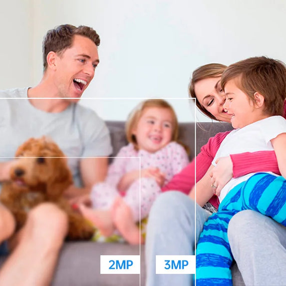 Fuers 5MP WiFi Camera Tuya Smart Home Indoor Wireless IP Surveillance Camera AI Detect Automatic Tracking Security Baby Monitor