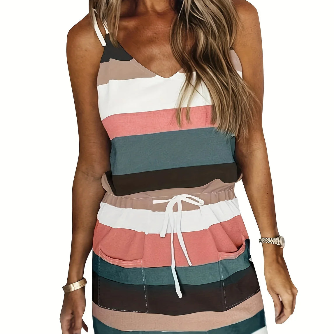 Sleeveless Dress for Women Clothing 2024 Summer Vacation Pullover Beach Sundress Female Korean Fashion Slim Sexy Short Dresse M