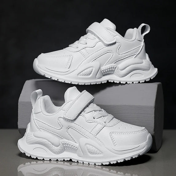 Children's Sneakers Kids Fashion Small White Shoes for Boys Girls Tenis Sneaker Non-slip Casual Sport Running Shoes Outdoor