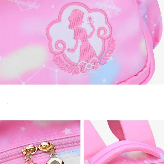 Children Girl Backpack School Bag Pink For Kid Child Teenage Schoolbag Primary Kawaii Cute Waterproof
