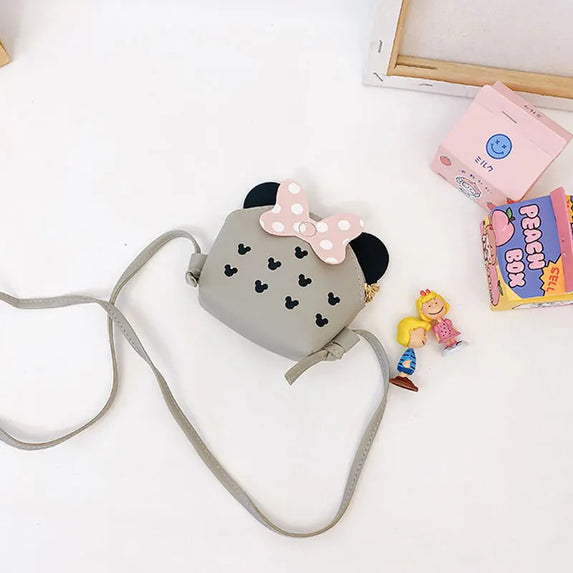 Women Fashion Cute Cartoon Mini Bag Portable Travel Crossbody Bag Simple Adjustable Shoulder Bag