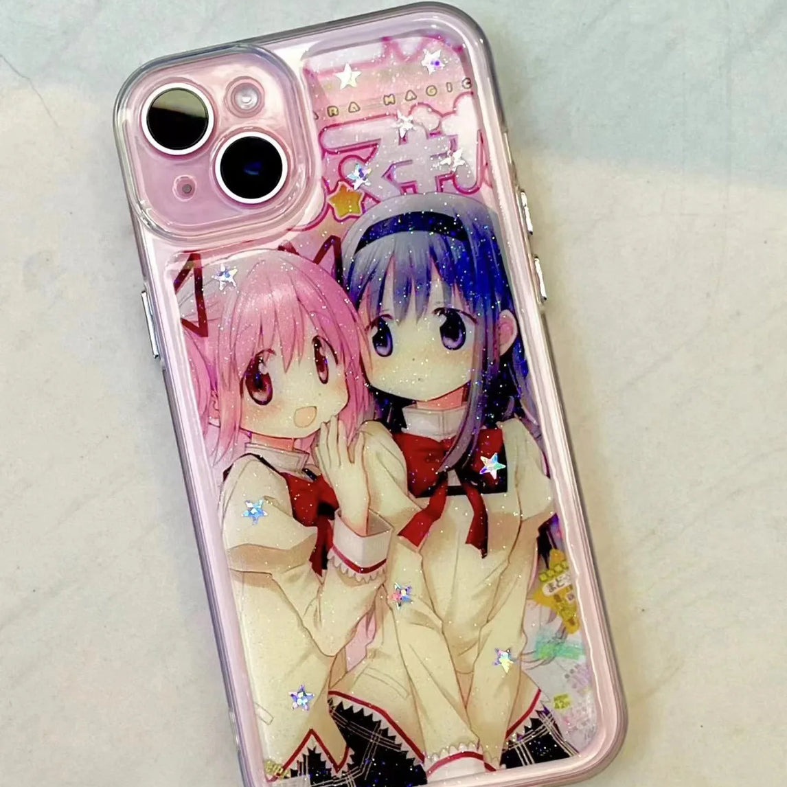 Y2k Hip Hop Girls Print Phone Case For iPhone 16 15 14 13 12 11 Mini Pro Max X XR XSMax 7 8 Plus SE20 Transparent Cover