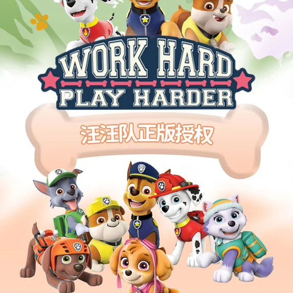 PAW PATROL Kids' Garden Shoes Boy and Girl Indoor Non-slip Soft Sole Slippers Breathable Deodorant Cute Cartoon Bow-Top Sandals