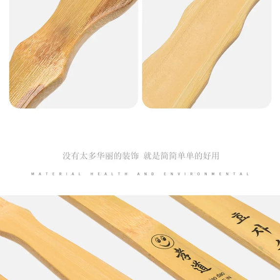 Durable Bamboo Massager Back Scratcher Wooden Body Roller Stick Backscratcher Wooden Scratching Backscratcher Massager