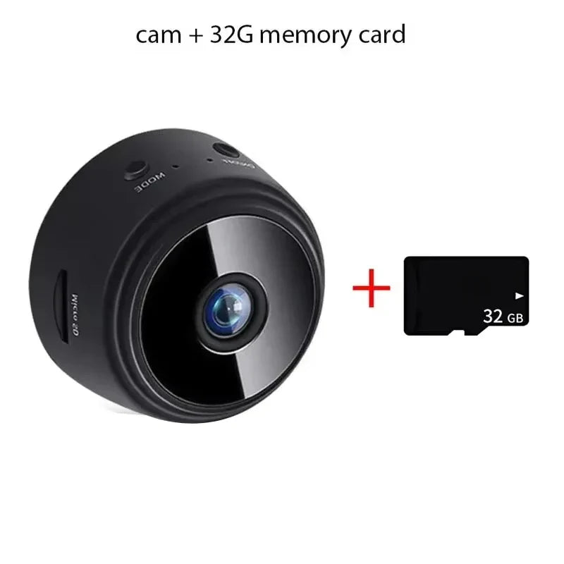 9 WiFi Mini Camera Wireless Video Recorder Voice Recorder Security Monitoring Camera Smart Home For Infants And Pets