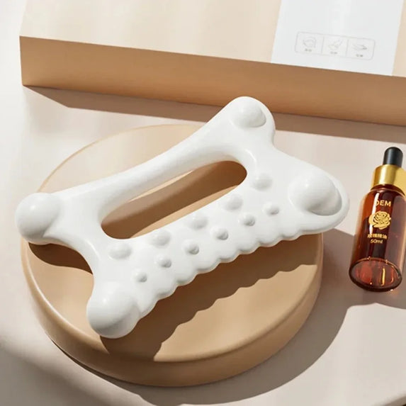 Resin Gua Sha Massage Board, Portable Full Body Scraping Plate for Women  Adults, Effective Muscle Relief Relaxation