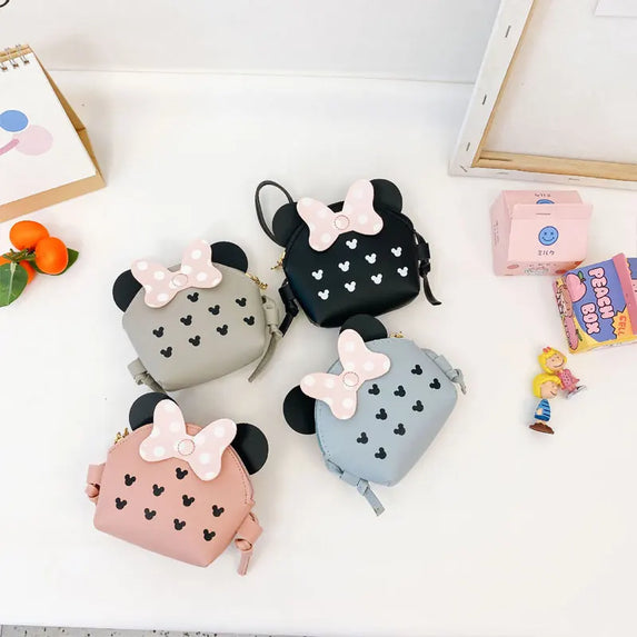 Women Fashion Cute Cartoon Mini Bag Portable Travel Crossbody Bag Simple Adjustable Shoulder Bag