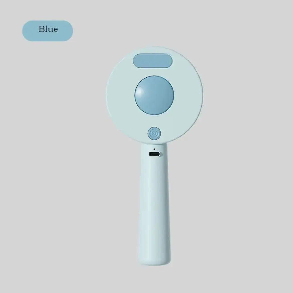 Anti-Static Pet Spray Hair Comb Massaging Demating Cat Steamy Shedding Brush Removes Loose Fur One-click Cleaning Button