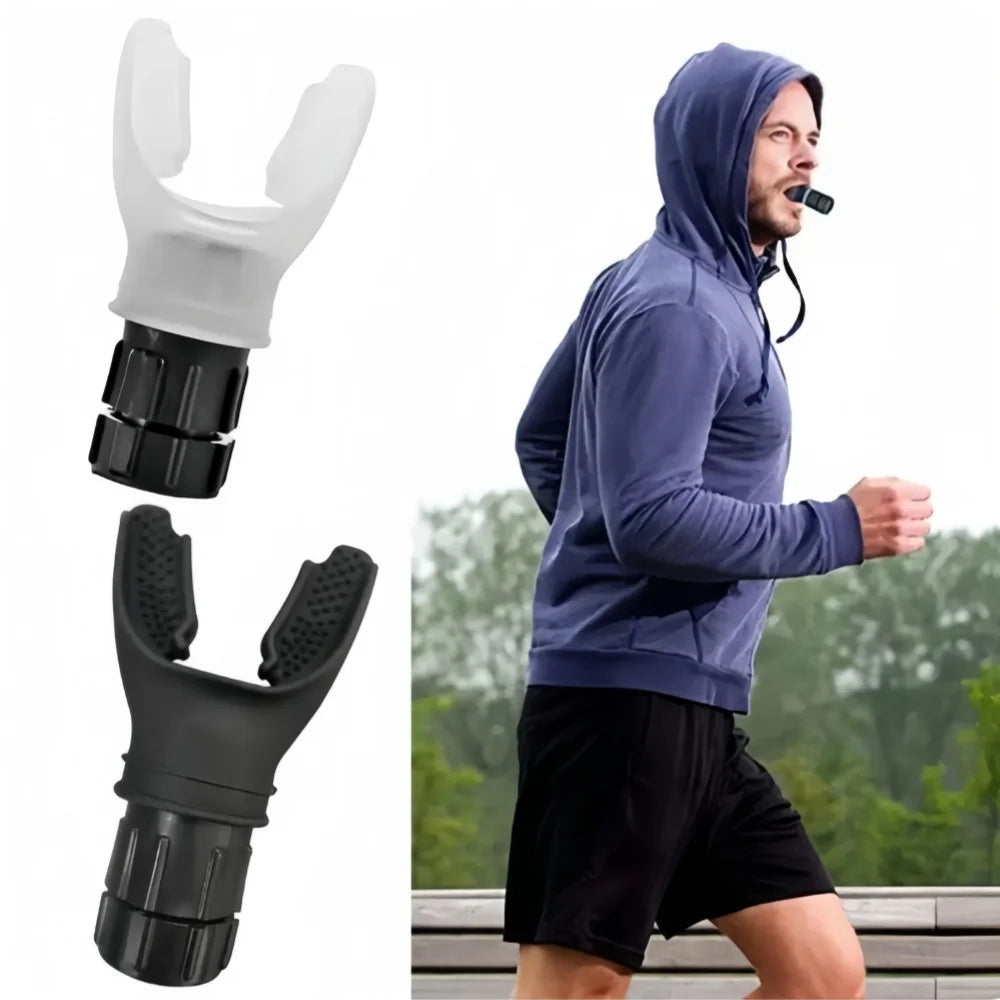 New Portable Lung Capacity Abdominal Breathing Trainer With Adjustable Resistance Lmprove Your Lung Capacity And Sleep Quality