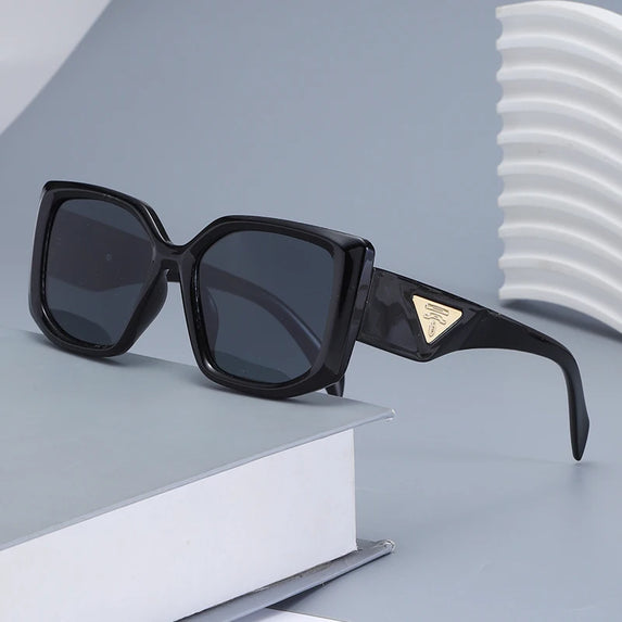 2025 New Luxury Premium Shades Designer Black Brand Sunglasses Men Square Sun Glasses For Women