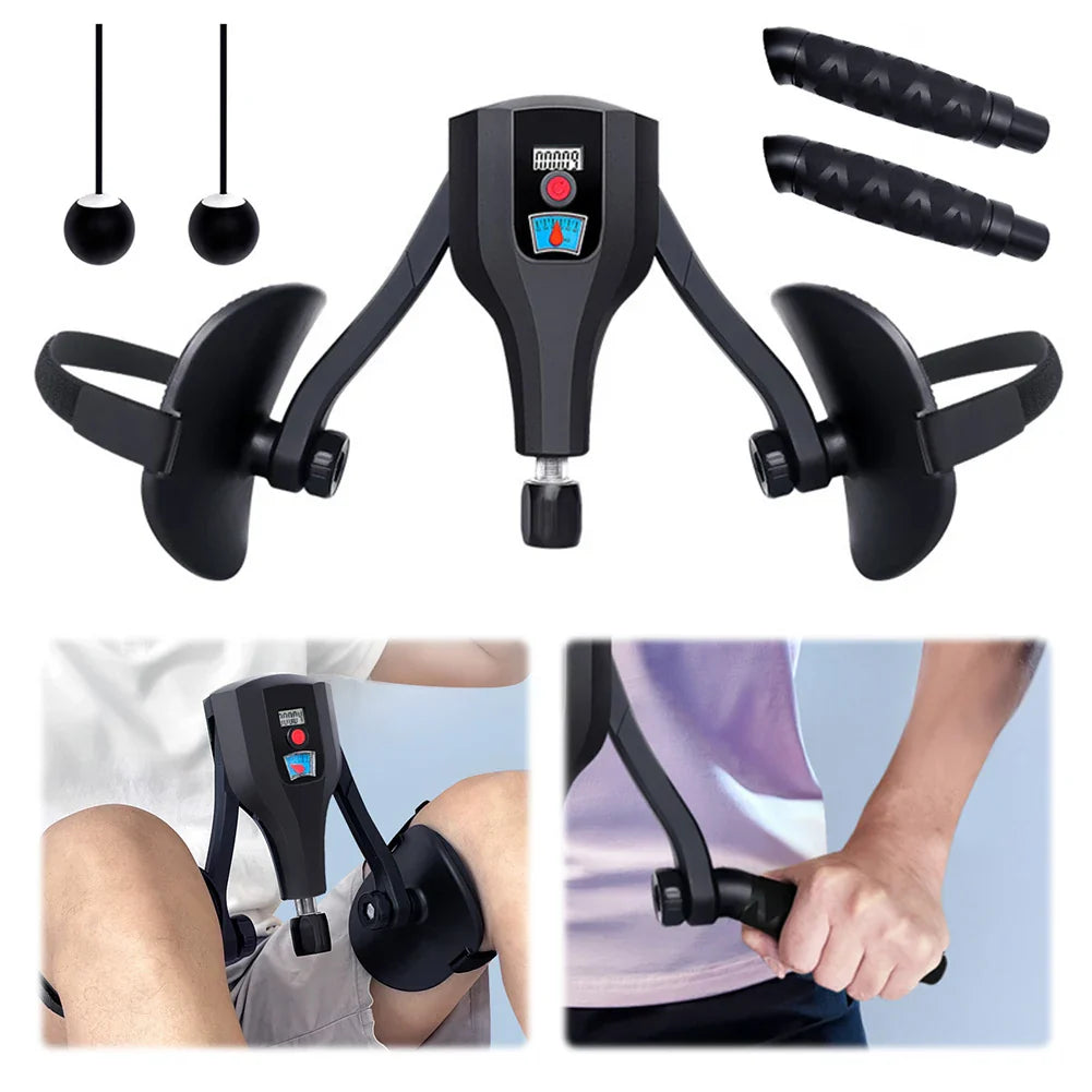 Pelvic Floor Muscle Trainer Pelvic Floor Exerciser with Counter Ergonomic Thigh Exerciser Non Slip 360 Degree Rotating for Women