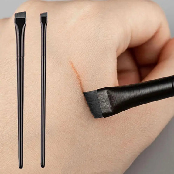 Eyebrow Eyeliner Brush Small Angled Small Angled Eyebrow Cosmetic Liner 1Pcs Brush Make Up Brushes Contour Tools Brow Brush