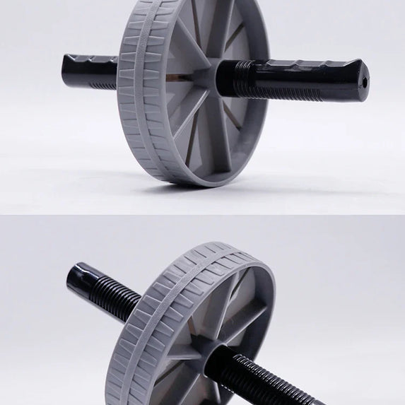 Abdominal Wheel Strong Load Bearing Non-slip Roller Strengthen Muscle Exercise Equipment Fitness Training Home Use Silent