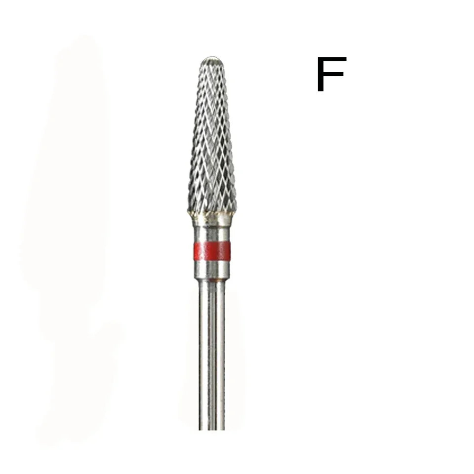 1pcs Carbide Nail Drill Bit Apparatus Nail Files Bits Electric Milling Cutter for Manicure Burr Drills Pedicure Tools