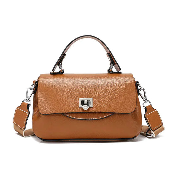 Genuine Leather Women's Bag Luxury Designer Crossbody Bags High Quality Cowhide Women Shoulder Bag Female Handbags M8863