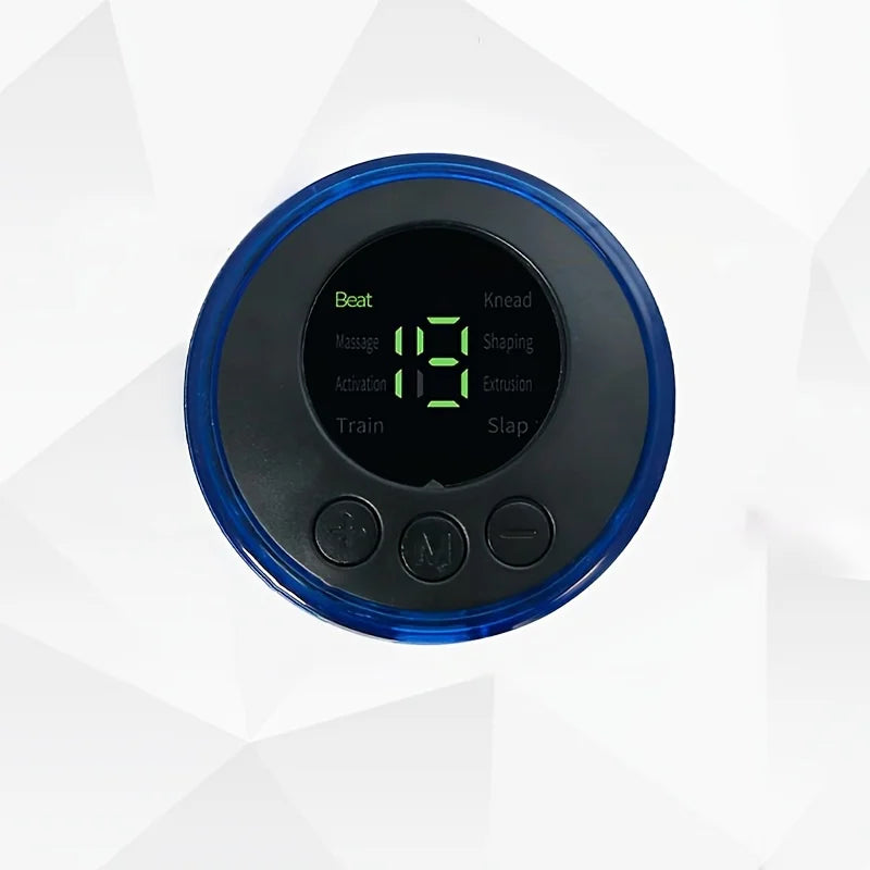 8 Modes Rechargeable Neck Massager with Remote Control EMS Low Frequency Pulse Massager For Muscle Relaxation Relief The Pain