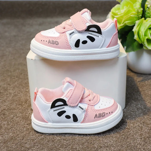 Kids Baby Sneakers Boys Girls Running Casual Footwear PU Leather Non-slip Toddler Kids Soft Comfortable Children Sports Footwear
