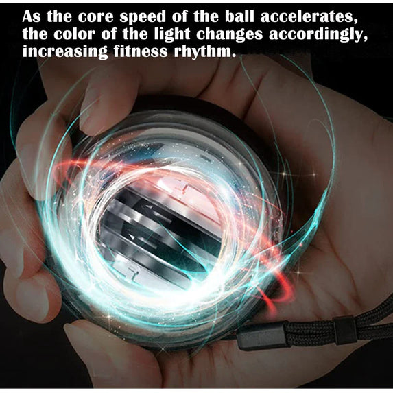 Gyroball Powerball Forearm Exerciser Muscle Fitness Equipment Gyroscope Power Ball Gyro Wrist Booster Trainer Hand Exercise