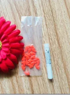 Hot Sale 20Pcs Colorful Soft Pet Dog Cat Kitten Paw Claw Control Nail Caps Claw Control Paws off + 1 pcs Adhesive Glue Security
