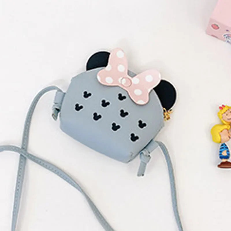 Women Fashion Cute Cartoon Mini Bag Portable Travel Crossbody Bag Simple Adjustable Shoulder Bag