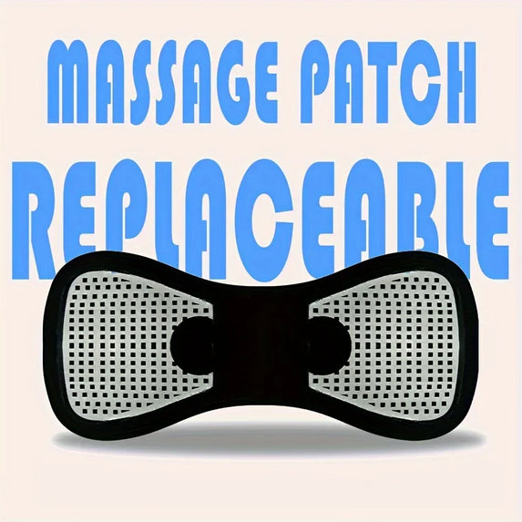 8 Modes Rechargeable Neck Massager with Remote Control EMS Low Frequency Pulse Massager For Muscle Relaxation Relief The Pain