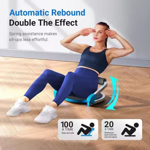 Home mini lazy fitness abdominal machine, sit up assist device, multifunctional abdominal health device