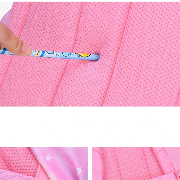 Children Girl Backpack School Bag Pink For Kid Child Teenage Schoolbag Primary Kawaii Cute Waterproof