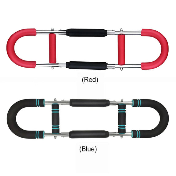 Twister Arm Exerciser with Foam Handle Adjustable Spring Workout Bar Forearm Triceps Chest Expander Portable Fitness Equipment