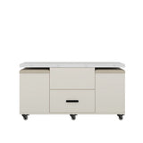 Space-Saving Expandable Table: 4-Stool Set with Hidden Storage