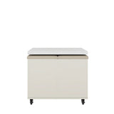 Space-Saving Expandable Table: 4-Stool Set with Hidden Storage